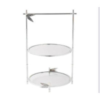 Suporte Prata Duplo Botanical Suporte Prata Duplo Botanical